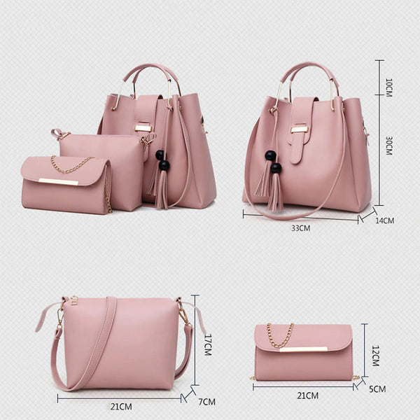ALEXIA 3 PIECE HANDBAG SUMMER SALE PRICE with free delivery
