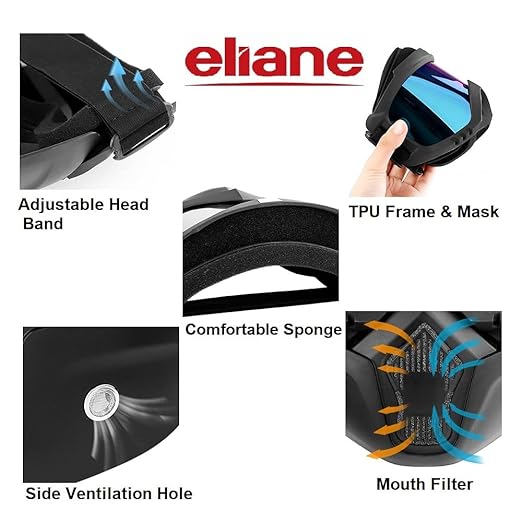 Face Helmet Mask Googles Face Mask