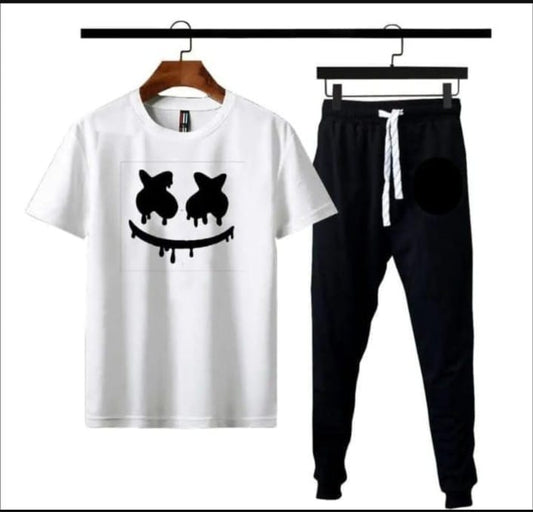 Men's Printed Track joker Suit - 2 Pcs Set